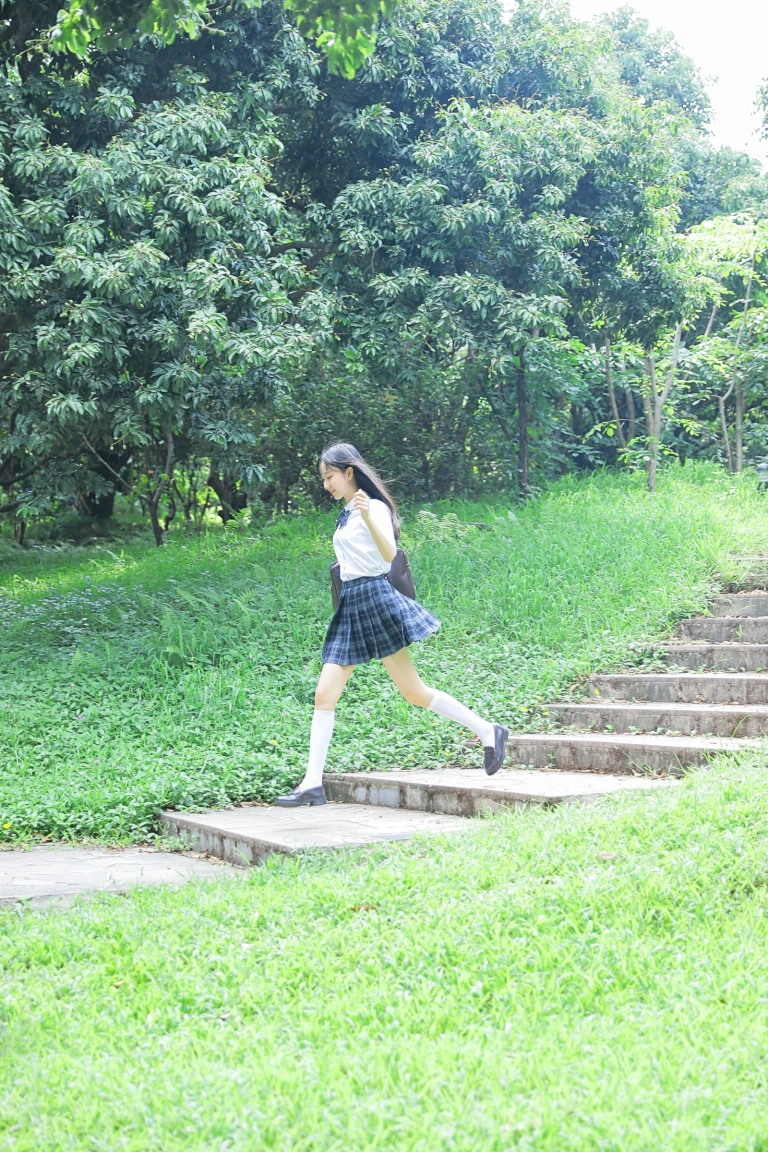 木棉棉《上体育课啦》主题写真：59张全套美图