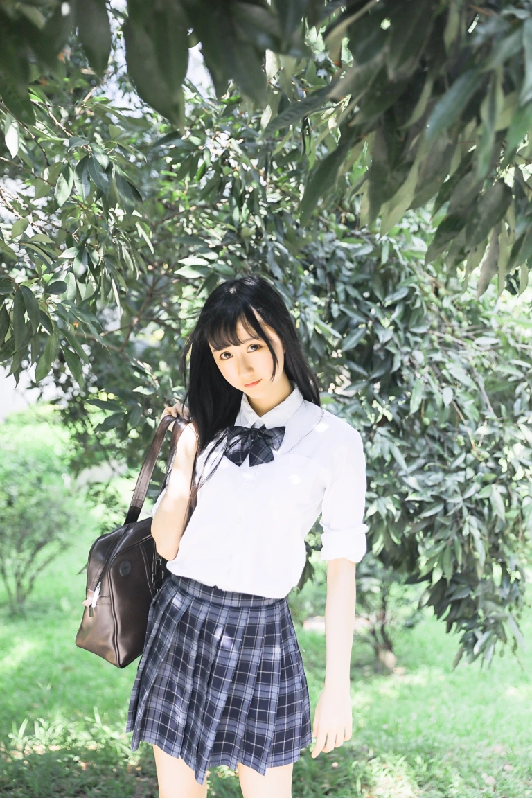 木棉棉《上体育课啦》主题写真：59张全套美图