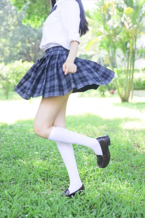 木棉棉《上体育课啦》主题写真：59张全套美图