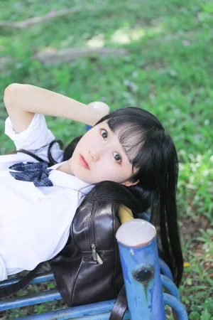 木棉棉《上体育课啦》主题写真：59张全套美图