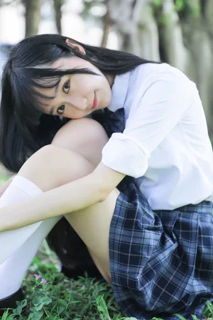 木棉棉《上体育课啦》主题写真：59张全套美图