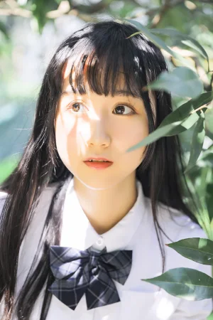 木棉棉《上体育课啦》主题写真：59张全套美图