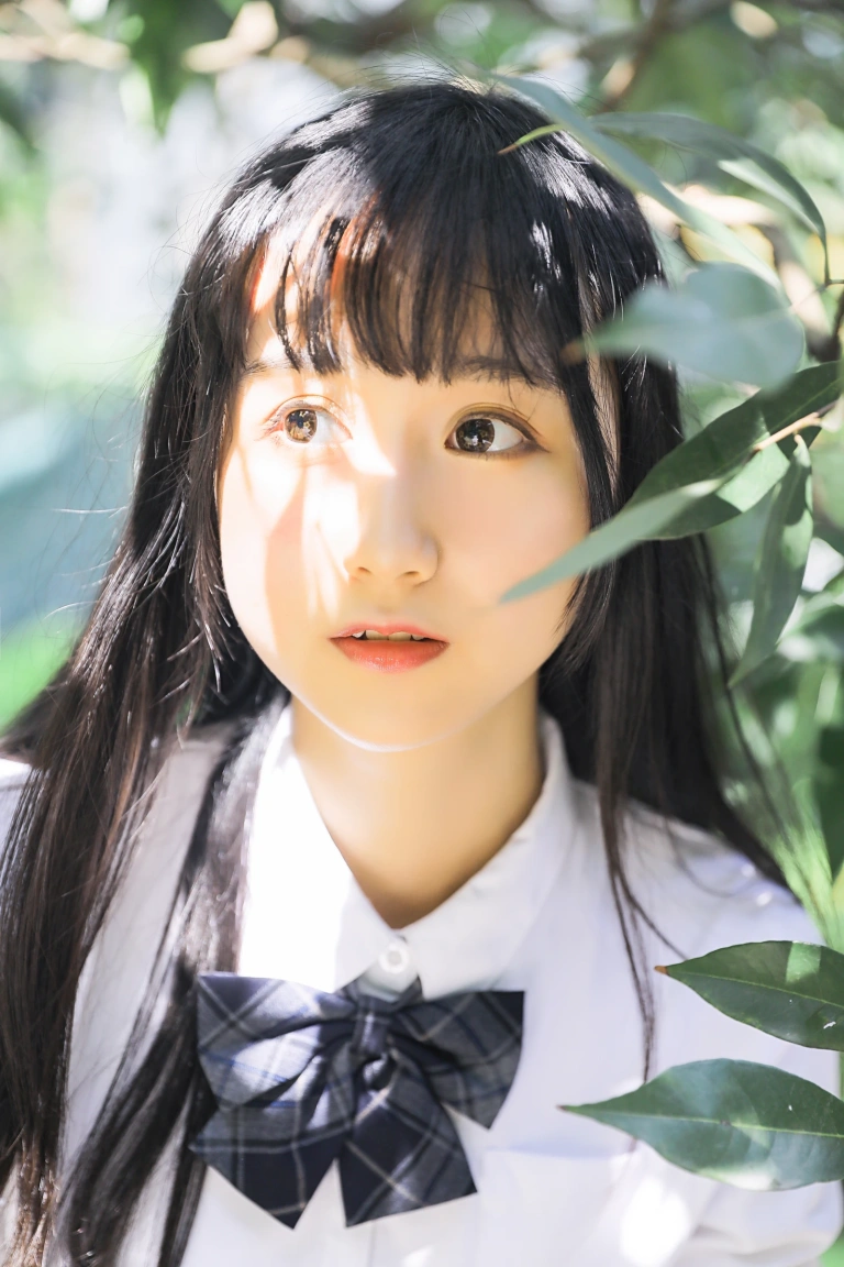 木棉棉《上体育课啦》主题写真：59张全套美图