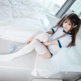 神沢永莉《半双马尾体操服大腿袜》主题写真：68张全套美图