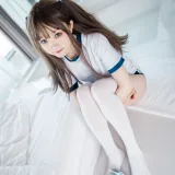 神沢永莉《半双马尾体操服大腿袜》主题写真：68张全套美图