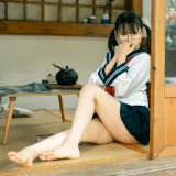 幼水铃衣《居家双马尾合集》主题写真：80张全套美图，含1个视频