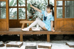 幼水铃衣《居家双马尾合集》主题写真：80张全套美图，含1个视频
