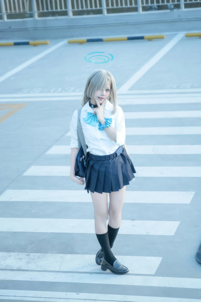 清水凪《一之濑明日奈 JK》主题写真：50张全套美图