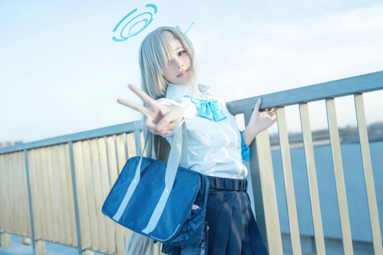 清水凪《一之濑明日奈 JK》主题写真：50张全套美图