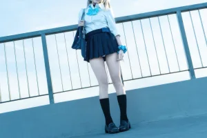 清水凪《一之濑明日奈 JK》主题写真：50张全套美图