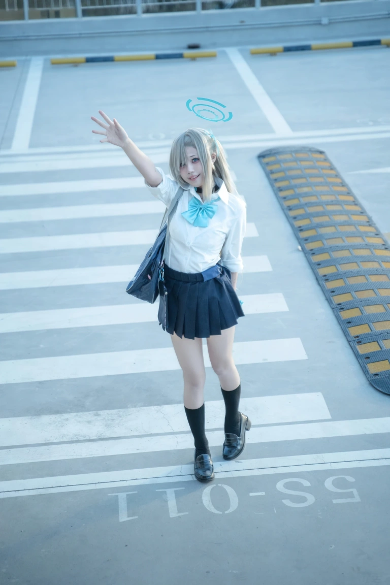 清水凪《一之濑明日奈 JK》主题写真：50张全套美图