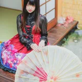 桜桃喵《和风lolita》主题写真：22张全套美图