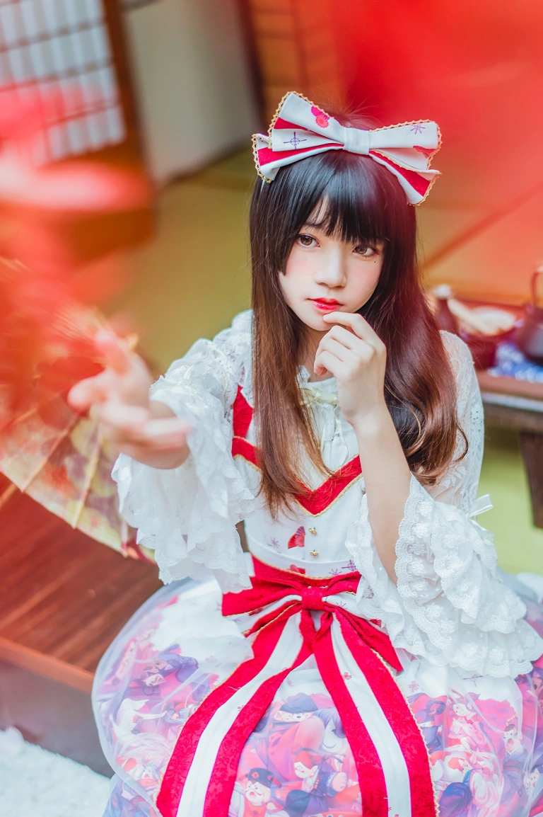 桜桃喵《和风lolita》主题写真：22张全套美图