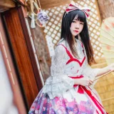 桜桃喵《和风lolita》主题写真：22张全套美图