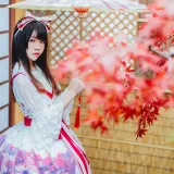 桜桃喵《和风lolita》主题写真：22张全套美图