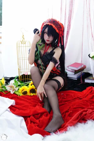 日奈娇(椎名莜)《狂三》主题写真：13张全套美图