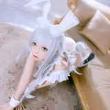 小野寺地瓜《恶毒白兔》主题写真：13张全套美图