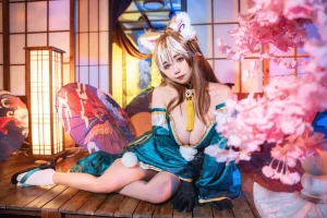贞子蜜桃《原神 希娜小姐》主题写真：19张全套美图
