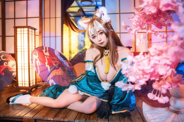 贞子蜜桃《原神 希娜小姐》主题写真：19张全套美图