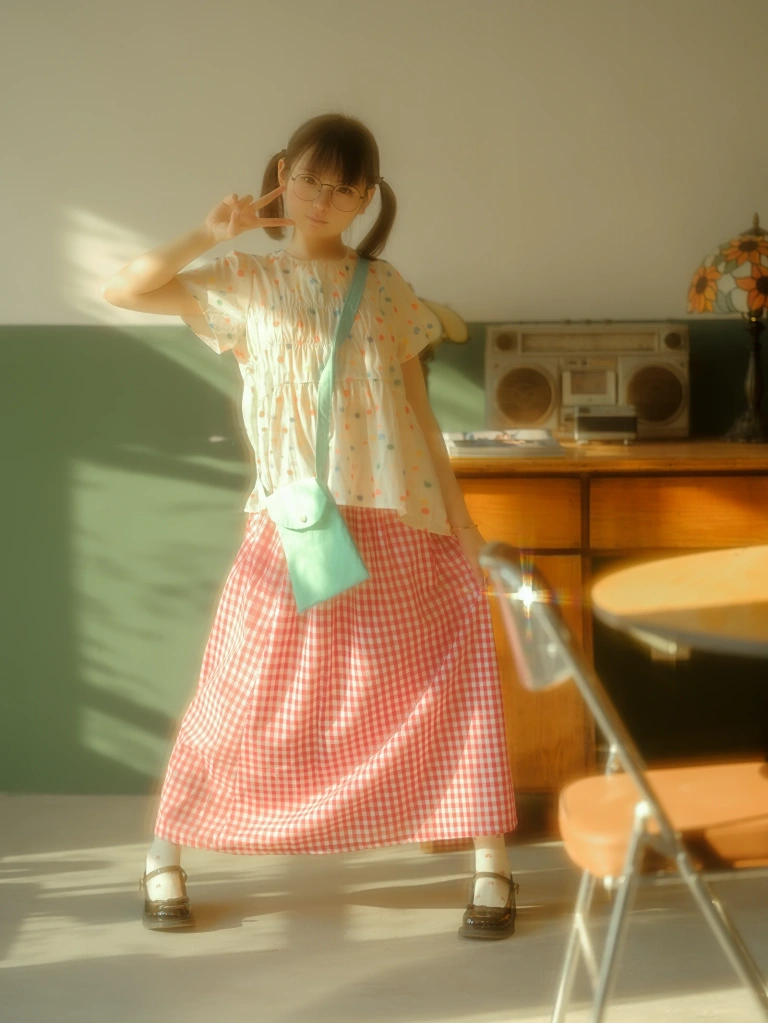 幼水铃衣《童年回忆》主题写真：20张全套美图