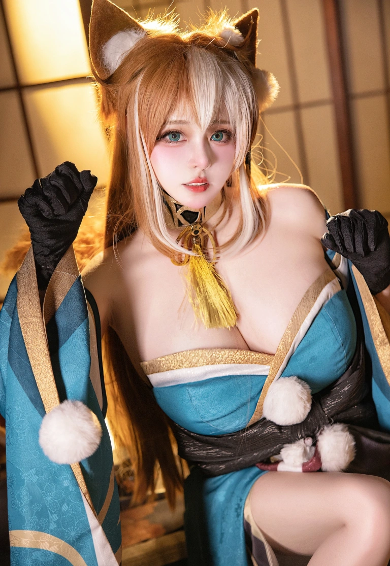 凛子酱《希娜小姐》主题写真：21张全套美图