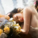 清青琴玖《窗外落霞》主题写真：23张全套美图