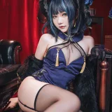 是一只熊仔《柴郡 音乐绚烂》主题写真：25张全套美图