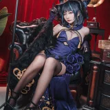 是一只熊仔《柴郡 音乐绚烂》主题写真：25张全套美图