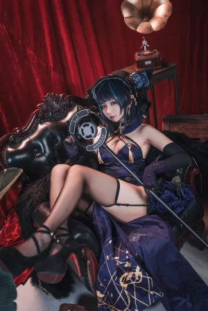 是一只熊仔《柴郡 音乐绚烂》主题写真：25张全套美图