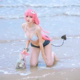 瓦斯塔亚小龙虾《水着》主题写真：27张全套美图