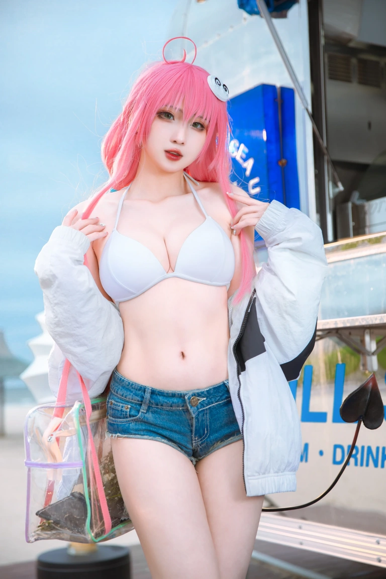 瓦斯塔亚小龙虾《水着》主题写真：27张全套美图