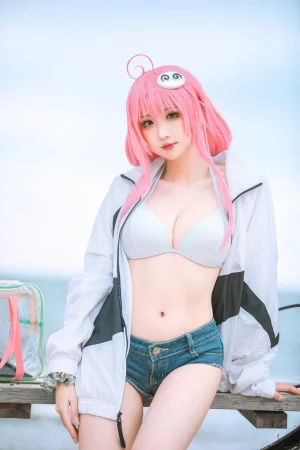 瓦斯塔亚小龙虾《水着》主题写真：27张全套美图