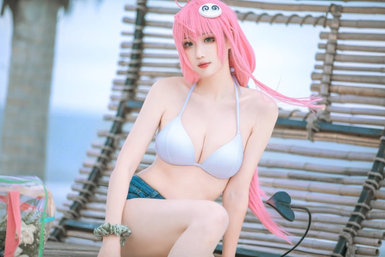 瓦斯塔亚小龙虾《水着》主题写真：27张全套美图