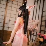 焖焖碳《碧蓝航线 長門睡衣》主题写真：27张全套美图