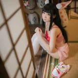 焖焖碳《碧蓝航线 長門睡衣》主题写真：27张全套美图