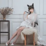 面饼仙儿《爱宕花嫁》主题写真：29张全套美图