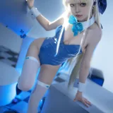 矢量鱼《蔚蓝档案 飞鸟马时兔女郎》主题写真：34张全套美图