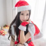 木棉棉《圣诞老人和驯鹿酱》主题写真：46张全套美图