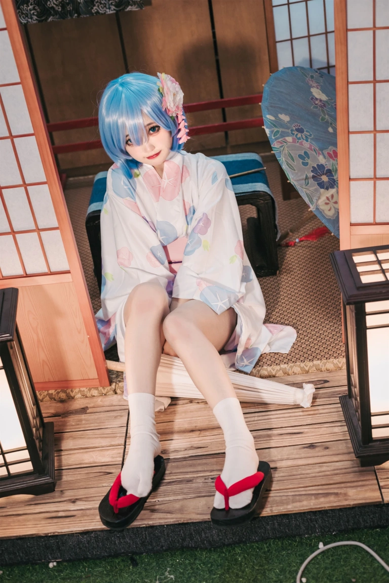 神沢永莉《蕾姆和风》主题写真：47张全套美图
