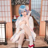 神沢永莉《蕾姆和风》主题写真：47张全套美图
