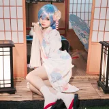神沢永莉《蕾姆和风》主题写真：47张全套美图