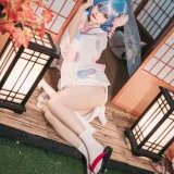 神沢永莉《蕾姆和风》主题写真：47张全套美图