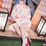 神沢永莉《蕾姆和风》主题写真：47张全套美图