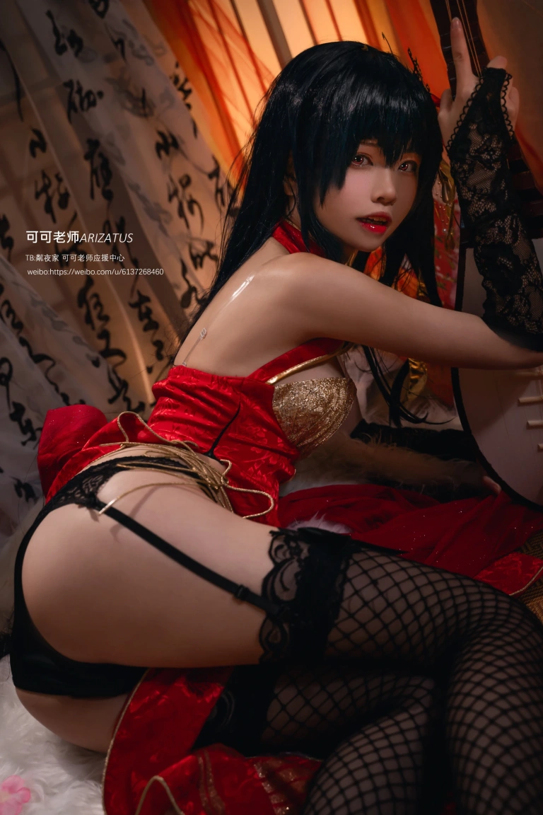 可可老师《大凤》主题写真：50张全套美图，含1个视频