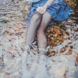桜桃喵《河边死库水》主题写真：75张全套美图