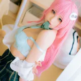 瓦斯塔亚小龙虾《校服》主题写真：17张全套美图