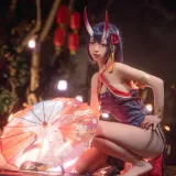 可可老师《酒吞&茨木》主题写真：18张全套美图