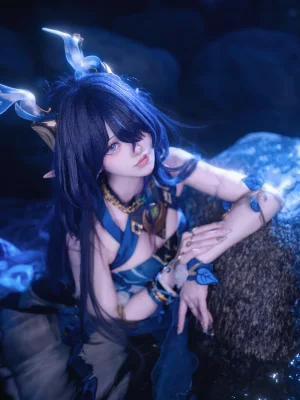前野太太《原神 菈乌玛》主题写真：27张全套美图