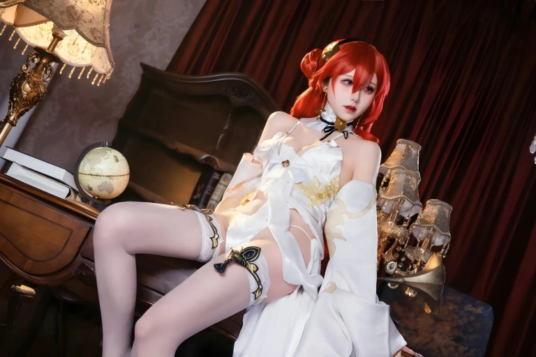 双木扶苏《崩坏·星穹铁道 姬子》主题写真：30张全套美图