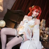 双木扶苏《崩坏·星穹铁道 姬子》主题写真：30张全套美图